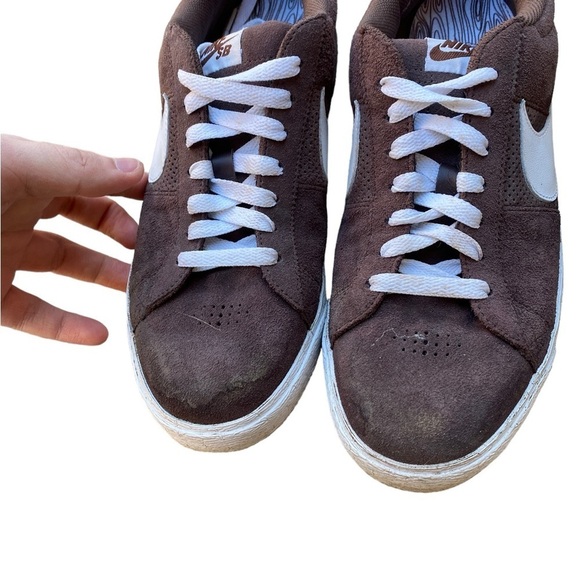 2008 Nike Blazer Low SB Brown Size 11 - Picture 3 of 11